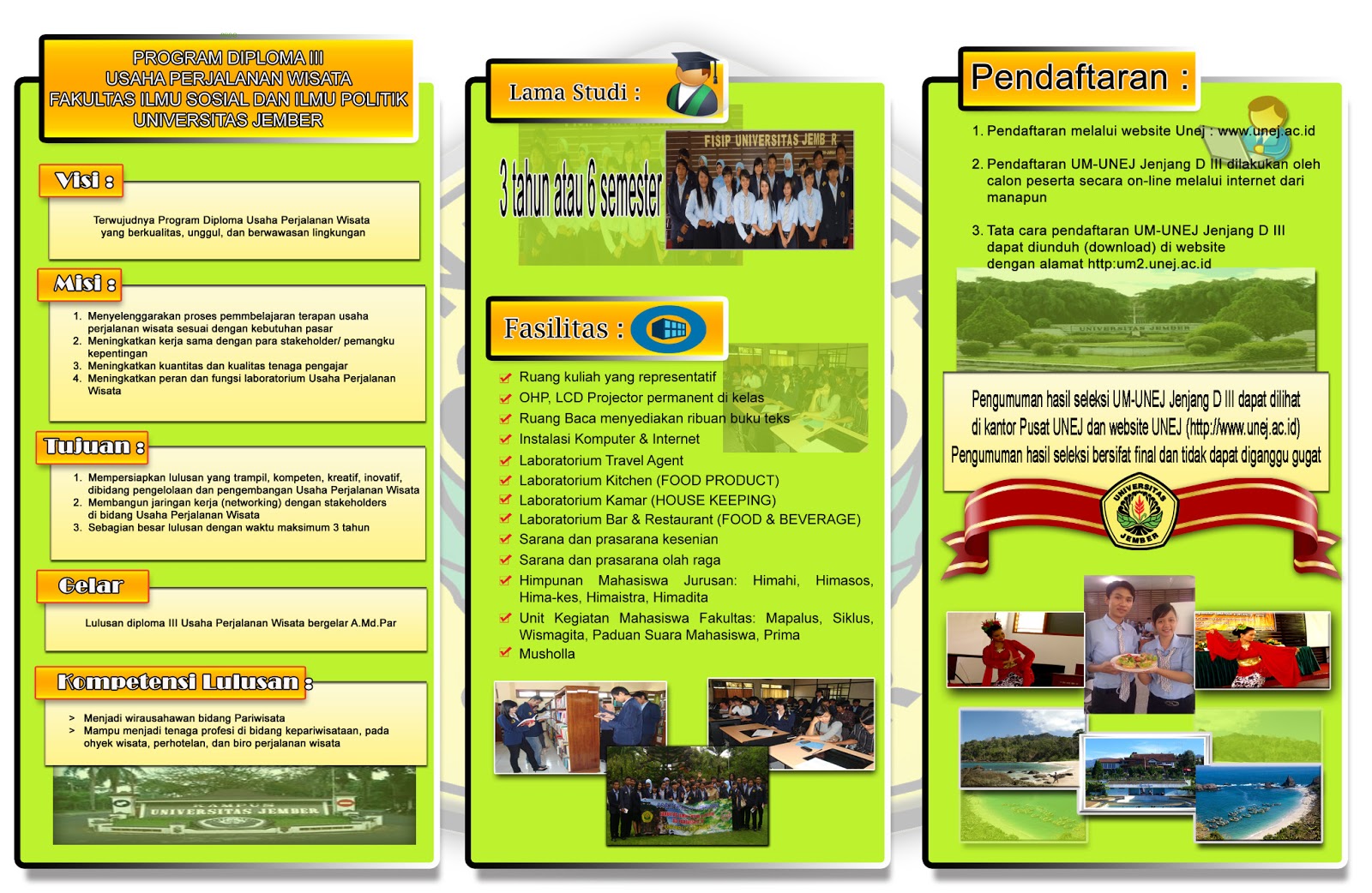 Gambar 12 Contoh  Desain Brosur  Sekolah Simpel  Bursadesain 