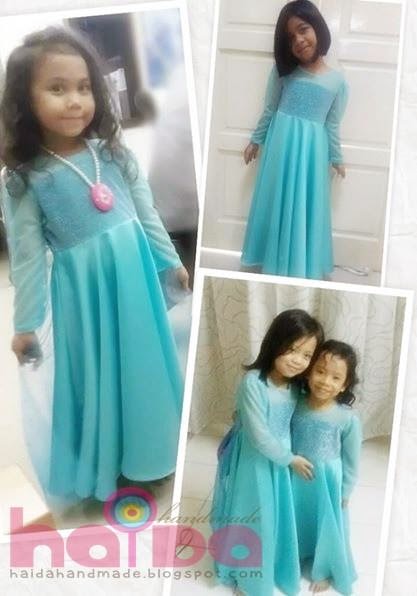 mommy s beela moment Fesyen Inspirasi gaun Elsa 