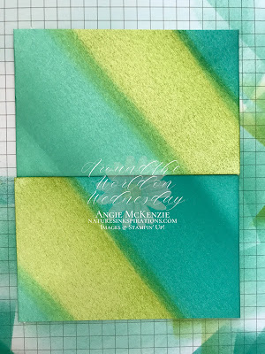 Sponge-Flip Background Technique | Nature's INKspirations by Angie McKenzie