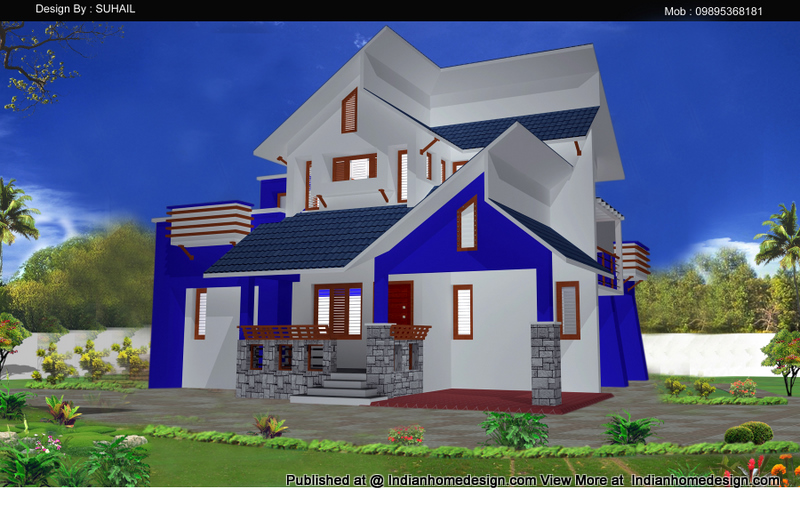 3 bedroom house plans in kerala. Here is kerala house plans of