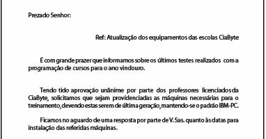 Modelos de carta y tipos: DEFINICION CARTA DE COMERCIAL