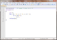 screenshot of Notepad++ programmer's text editor