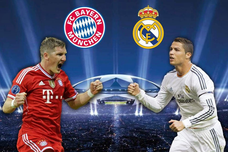 مشاهدة مباراة ريال مدريد وبايرن ميونخ بث مباشر علي بي أن سبورت مجانا تعليق رؤوف خليف Real Madrid vs Bayern