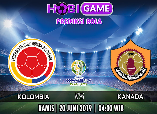 PREDIKSI BOLA TERPERCAYA KOLOMBIA VS QATAR 20 JUNI 2019