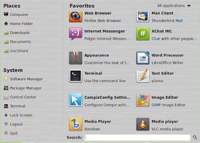 how to customize mint menu