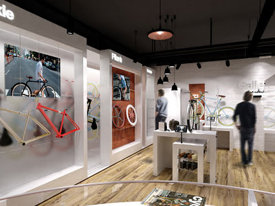 Image : Le HUB - Création Avantgarde in-store design