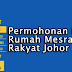 Permohonan Bantuan Rumah Mesra Rakyat Johor 2016