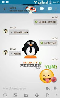 BBM MOD Migty Penguin v3.0.0.18 Apk