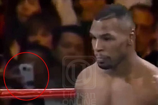 [Video] Pengembara Masa Rakam Perlawanan Tinju Mike Tyson Guna Telefon Berkamera?