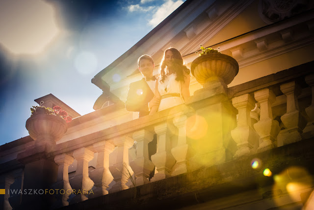 Iwaszko Fotografia Sesja plenerowa w Pałacu w Balicach, Pałac Radziwiłłów w Balicach, plener ślubny w Balicach, Ania i Piotr Iwaszko