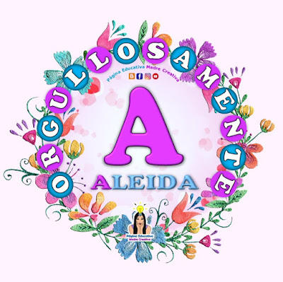 Nombre Aleida - Carteles para mujeres - Día de la mujer