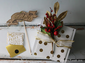 gift wrapping inspiration using wrapping paper scraps | Lorrie Everitt Studio