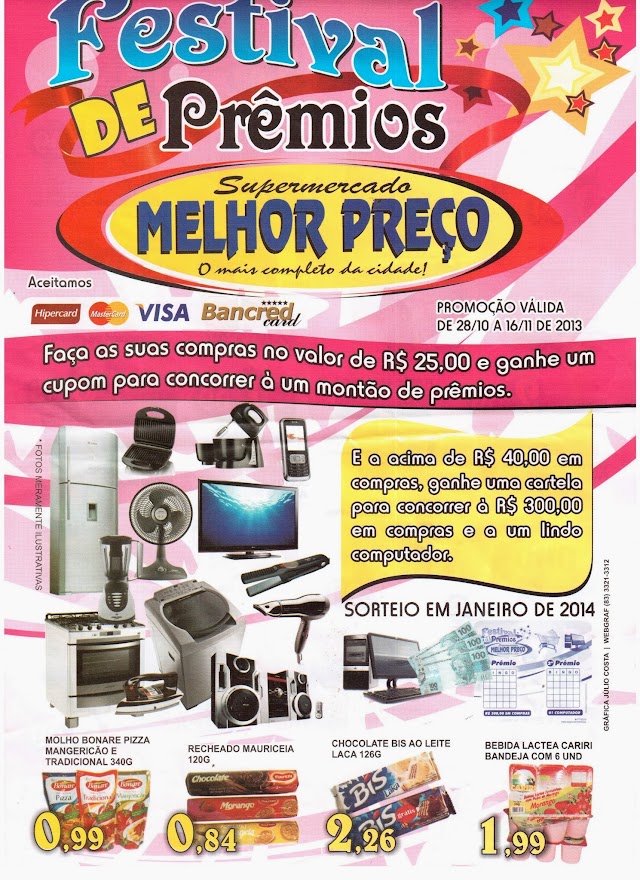 SUPERMERCADO MELHOR PREÇO DE CUBATI-PB CONFIRA AS OFERTAS.