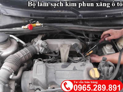 Dụng cụ xúc rửa kim phun ô tô