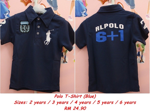 Polo T shirt (blue)