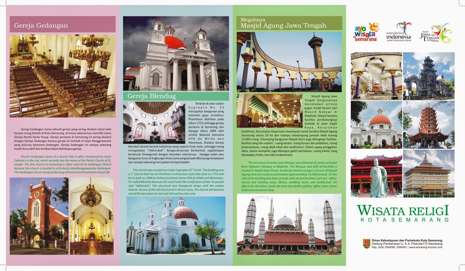 Paket Wisata Religi Kota Semarang  Life Learning Blogger