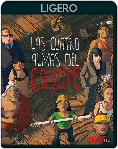 Las cuatro almas de Coyote (2023) 1080p LIGERO Castellano-Inglés [Subt. Esp] (Animación. Aventuras)