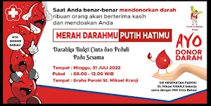 Darahku Bukti Cinta dan Peduli pada Sesama