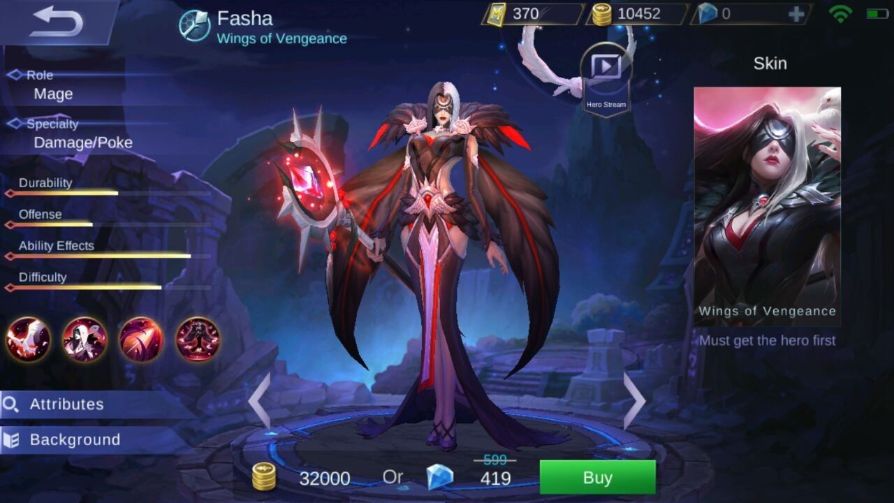 Skill Fasha Hero Mage Terbaru Mobile Legends Rumah Multimedia