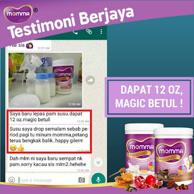 MOMMA® Pregolact™: Milk Booster & Susu Untuk Ibu Mengandung