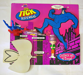 The Tick Taco Bell Kid's Meal Toys