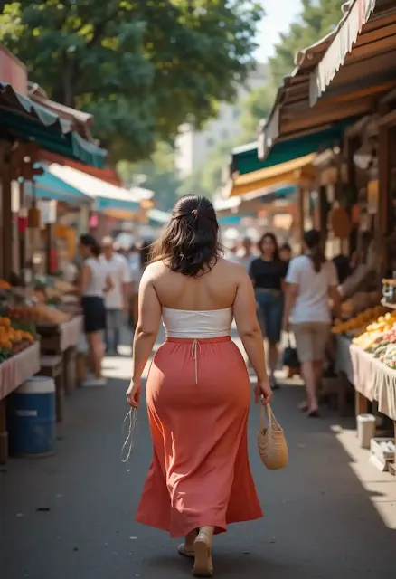 Tube Tops + Flowy Skirts for Flirty Vibes