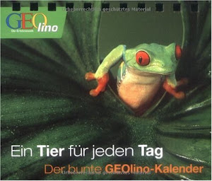 Ein Tier für jeden Tag: Der bunte GEOlino Kalender