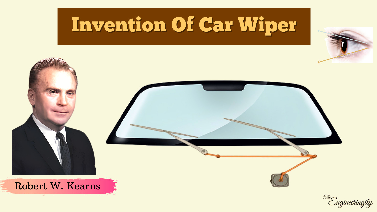 Invention of intermittent windshield wiper | Robert Kearns | Flash of genius