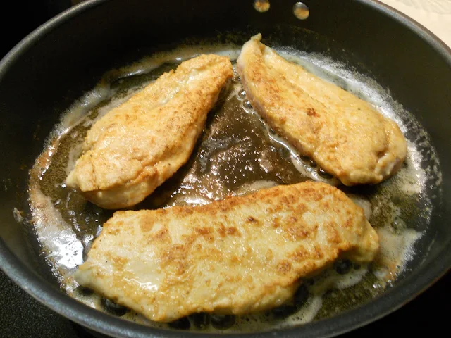 Chicken Breasts Sauteing