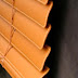 Plexi, leather and painted blinds, shades and operable walls from TheBlindco