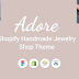 Adore Shopify Handmade Jewelry Shop Theme