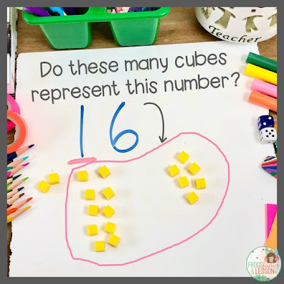 1st Grade Place Value Activity using base ten blocks with first graders.