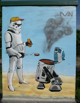 Star Wars Graffiti Seen On www.coolpicturegallery.us