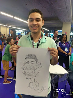 Caricaturista em Recife EXPOISP 2023