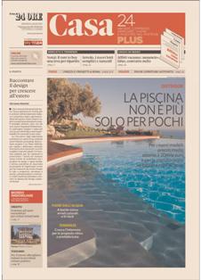 Casa 24 Plus del 4 Luglio 2013 | PDF HQ | Settimanale | Mutui | Affitti | Modulistica
Casa 24 Plus: gli immobili da ogni punto di vista.
Ogni giovedi, con Il Sole 24 Ore esce Casa 24 Plus, il supplemento che parla d'immobili in modo completo e approfondito. Interni, design, eco e high-tech, analisi e prezzi, real estate, mondo dei professionisti, mutui, condominio, casa e fisco. In piu i migliori annunci di immobili commerciali, case di pregio e vacanze. Ogni giovedì con Il Sole 24 Ore.