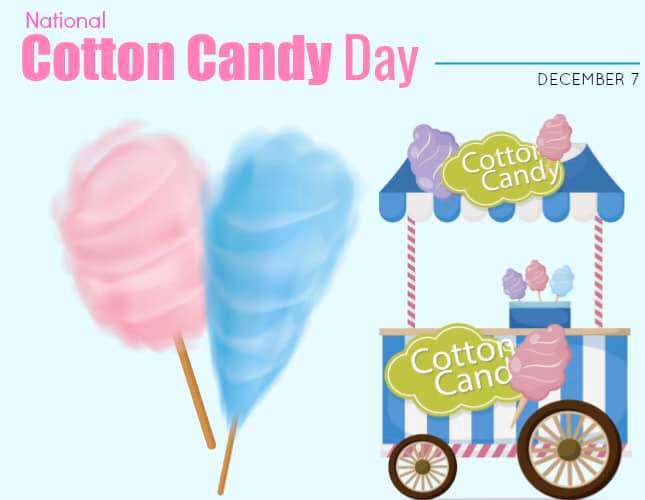 National Cotton Candy Day Wishes Images