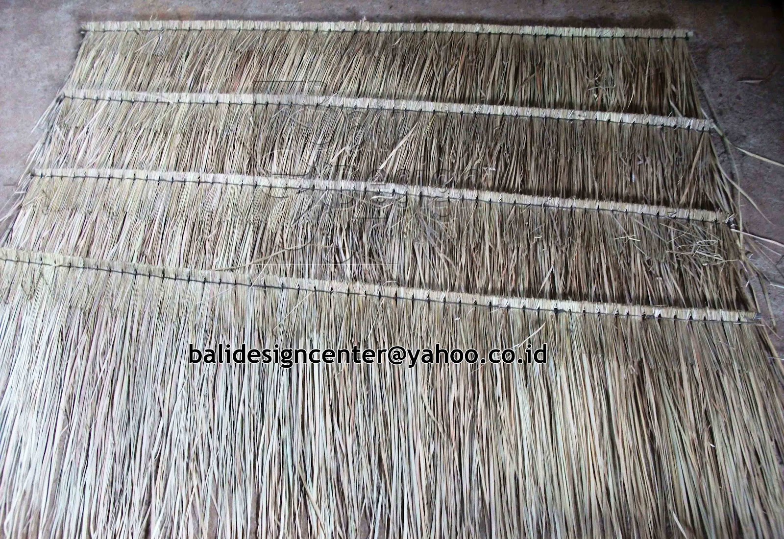 ATAP ILALANG (THATCHED ROOF)