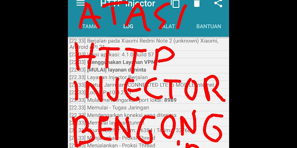 Cara Setting Http Injeksi (Injector) Yang Bisa Anda Ikuti