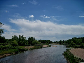 The Platte River near Platteville