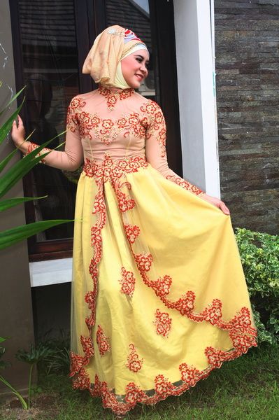  Gambar  Model  Kebaya  Muslim  Modern  Kumpulan Model  Kebaya  