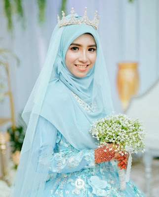 model hijab pengantin syari terbaru