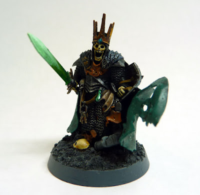 Wight King with Baleful Tomb Blade, Deathrattle, Age of Sigmar