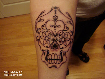 la ink skull tattoos