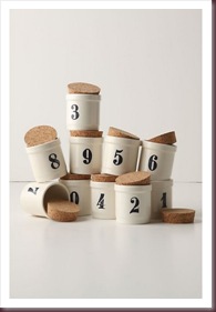 DIY Table numbers - SpiceJar