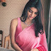 Beauty Model in Pink Saree 