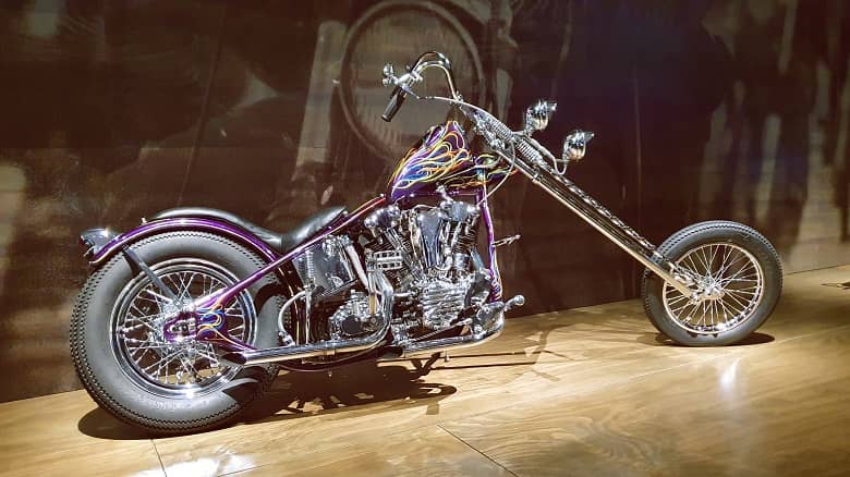 1941 Harley-Davidson knucklehead chopper