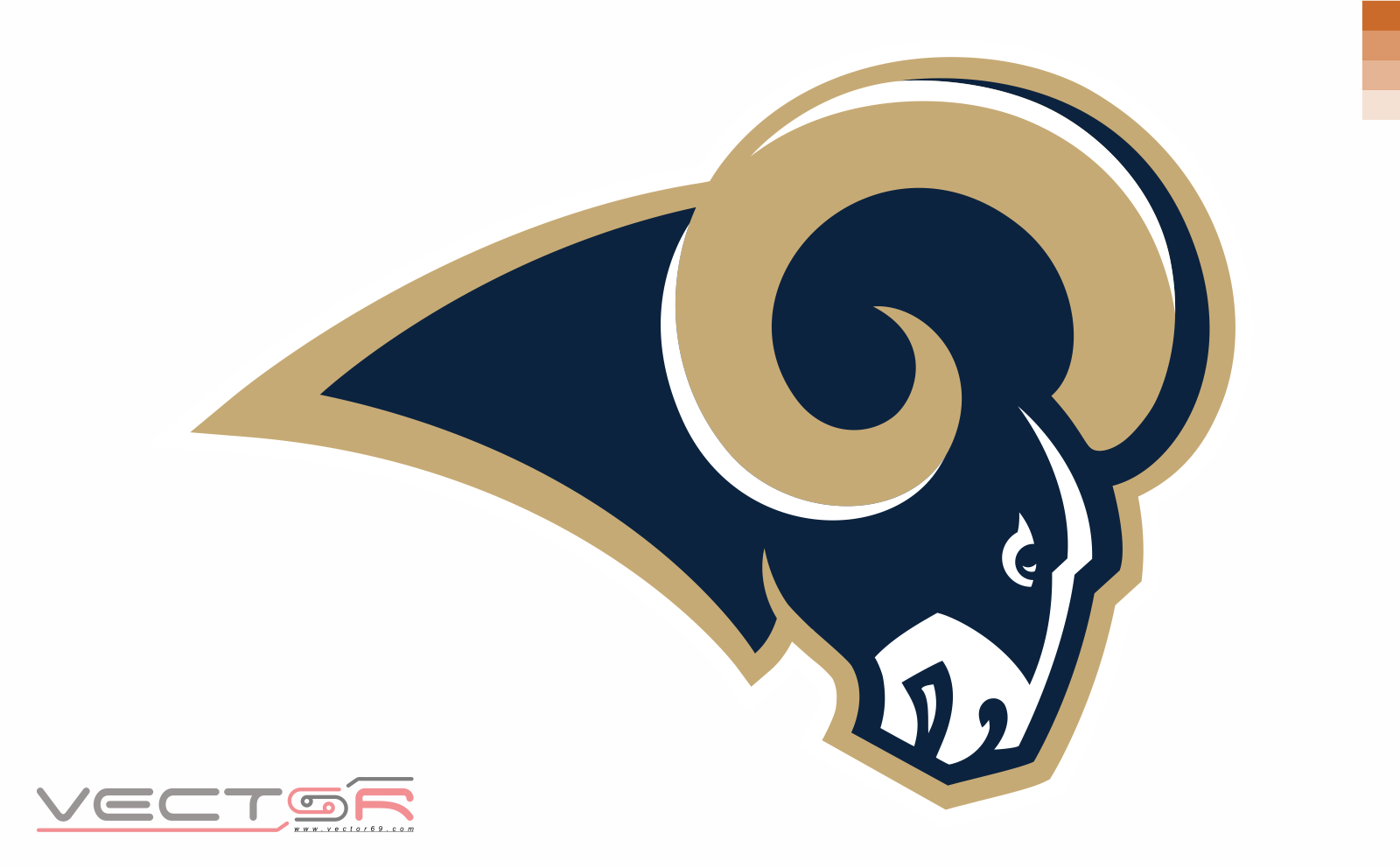 Los Angeles Rams (2016) Logo - Download Vector File AI (Adobe Illustrator)