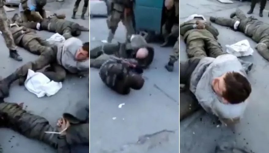 Shocking Videos Allegedly Show Ukrainians Shooting And Torturing Russian POWs