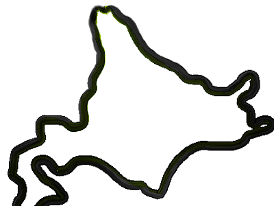 すべての動物の画像 イラスト 北海道の形