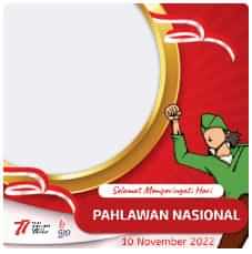 download twibbon hari pahlawan 2022